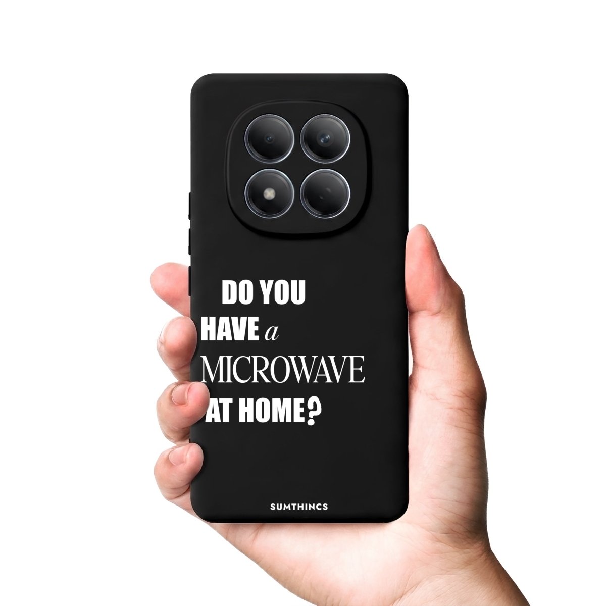 Xiaomi Microwave Premium Telefon Kılıfı Gri - Sumthincs