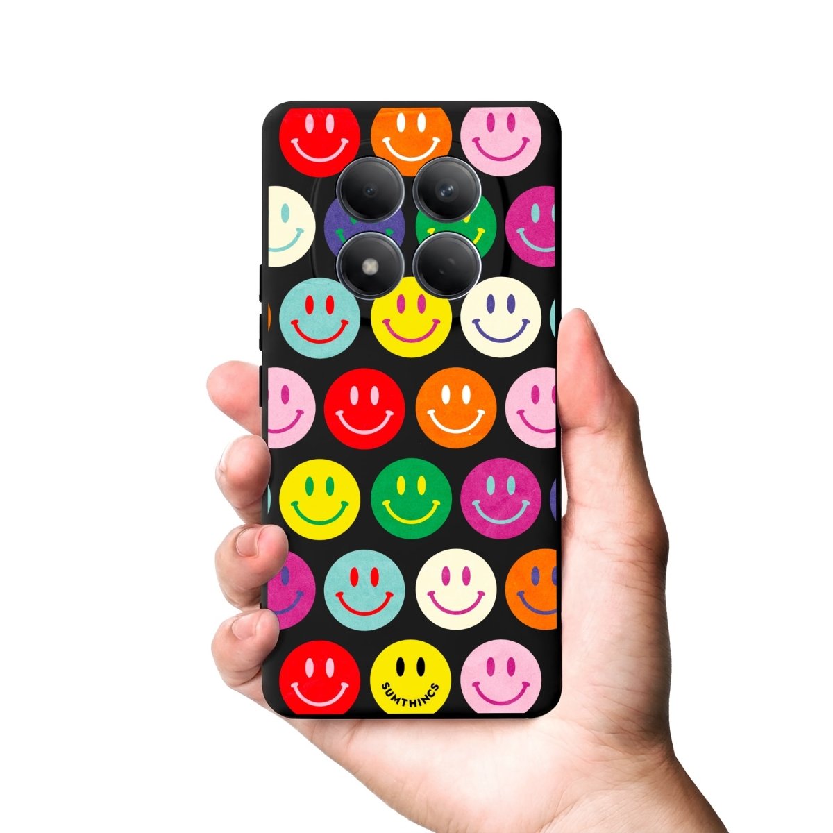 Xiaomi Miles Of Smiles Premium Telefon Kılıfı Gri - Sumthincs