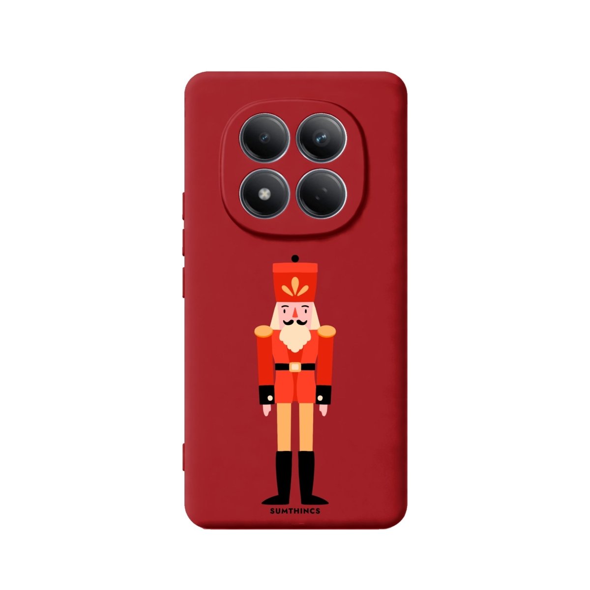 Xiaomi Nutcracker Premium Telefon Kılıfı Kırmızı - Sumthincs
