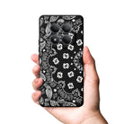 Xiaomi Paisley Premium Telefon Kılıfı Gri - Sumthincs