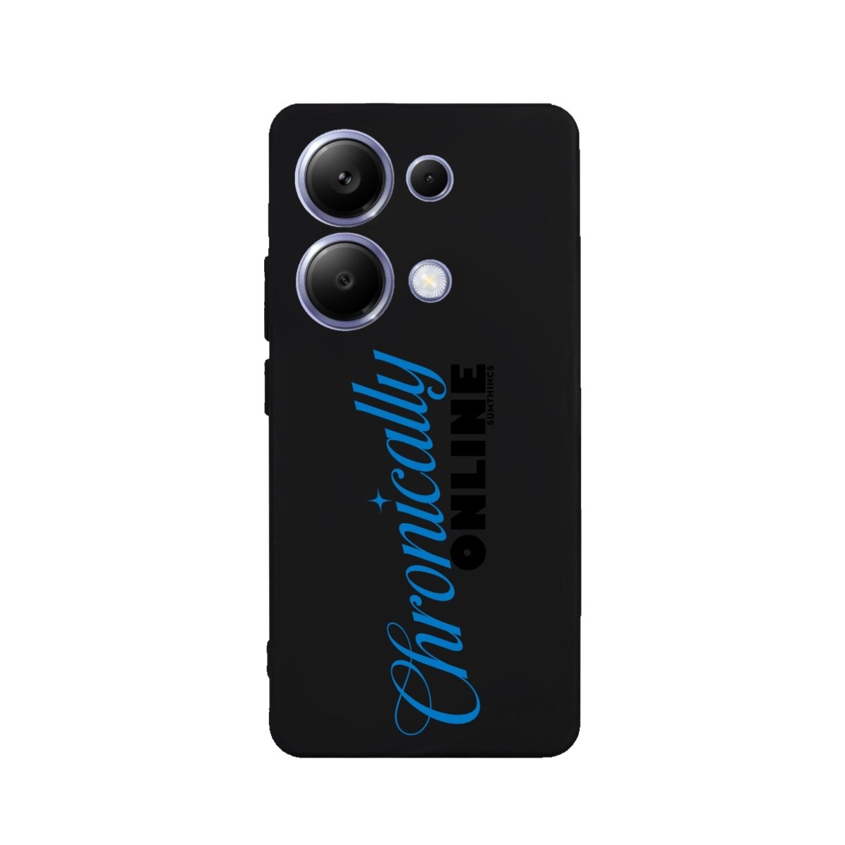 Xiaomi Poco X7 Pro Chronically Premium Telefon Kılıfı Siyah - Sumthincs