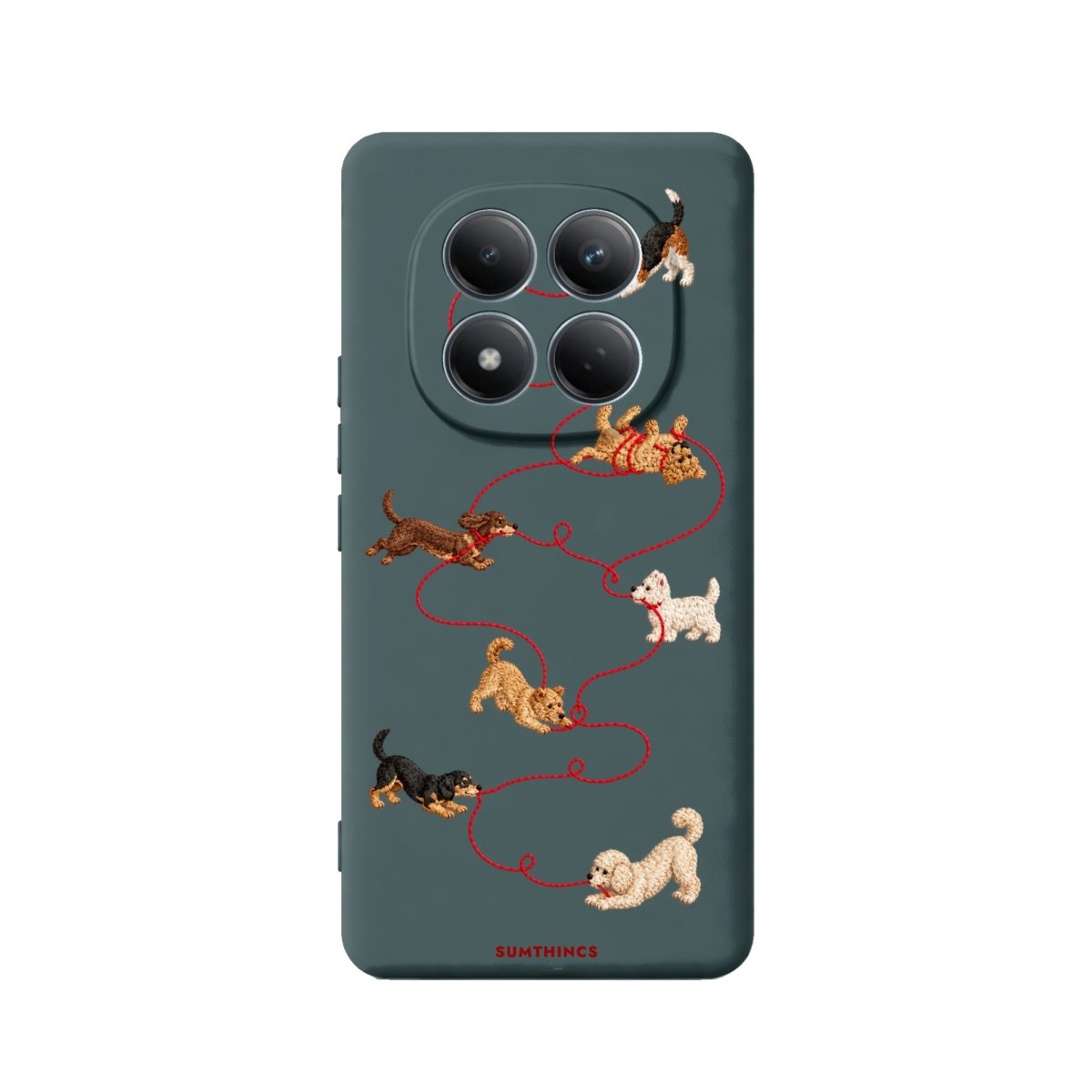 Xiaomi Puppy Premium Telefon Kılıfı Kaktüs Yeşili - Sumthincs