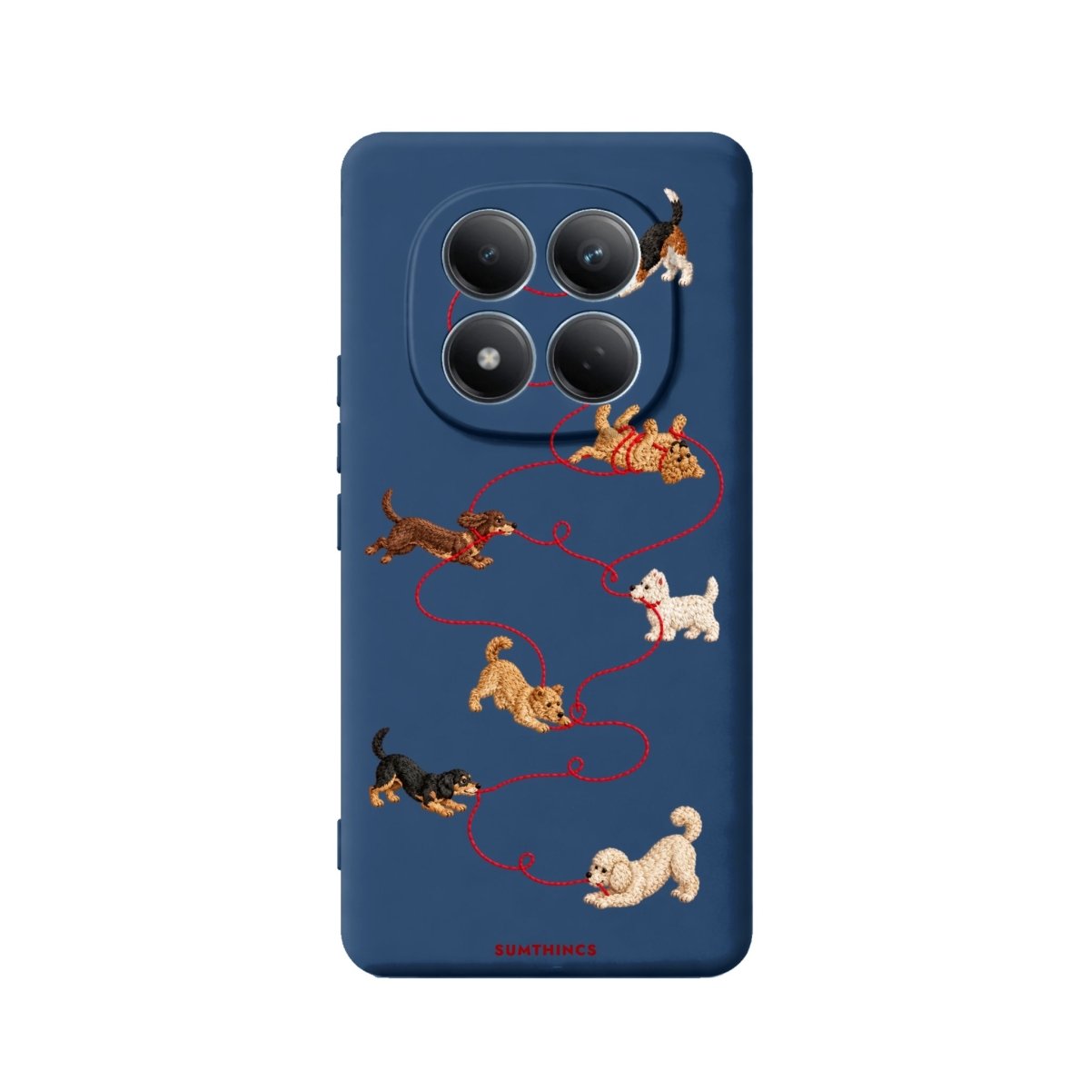 Xiaomi Puppy Premium Telefon Kılıfı Pasifik Mavi - Sumthincs