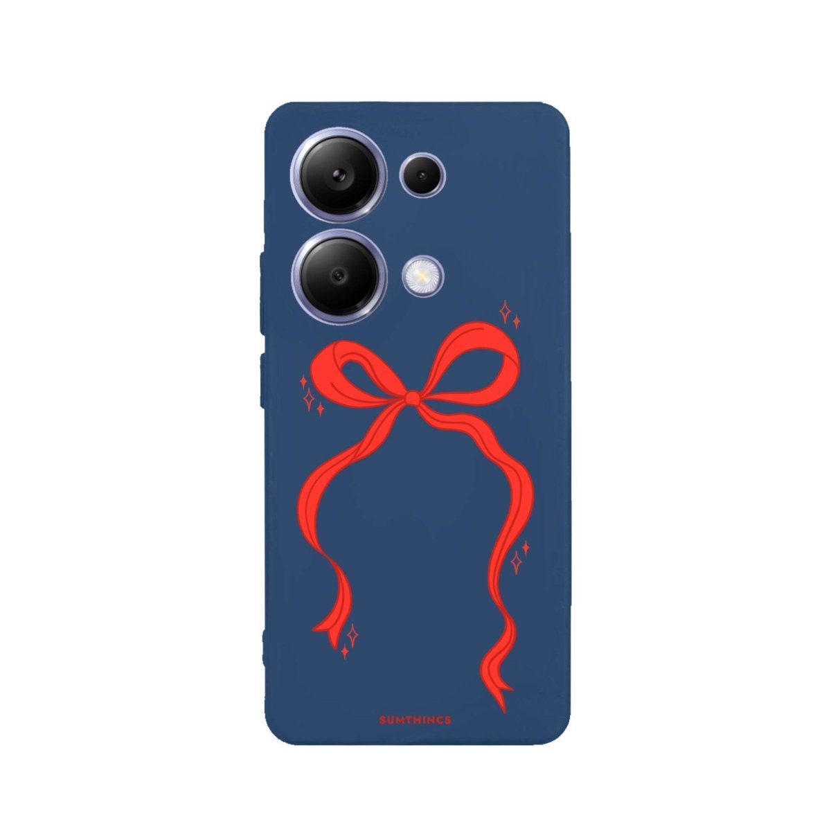 Xiaomi Redmi 13 Red Bow Premium Telefon Kılıfı - SUMTHINCS