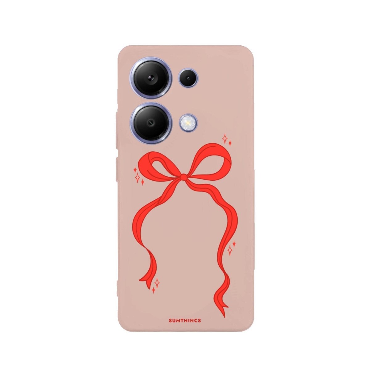 Xiaomi Redmi 13 Red Bow Premium Telefon Kılıfı - SUMTHINCS
