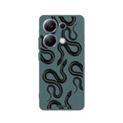 Xiaomi Redmi Note 13 Pro Snakes Premium Telefon Kılıfı Kaktüs Yeşili - SUMTHINCS