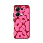 Xiaomi Redmi Note 14 Daisy Pop Premium Telefon Kılıfı Kırmızı - SUMTHINCS