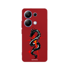 Xiaomi Redmi Note 14 Dragonflare Premium Telefon Kılıfı Kırmızı - SUMTHINCS