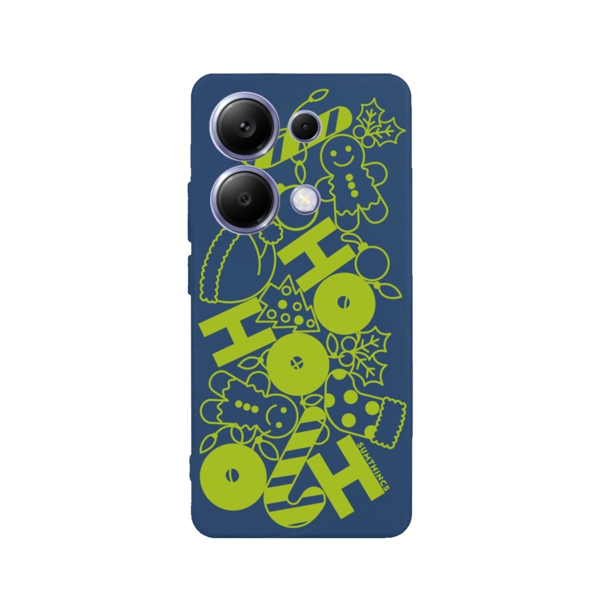 Xiaomi Redmi Note 14 HoHoHo Premium Telefon Kılıfı Pasifik Mavi - SUMTHINCS