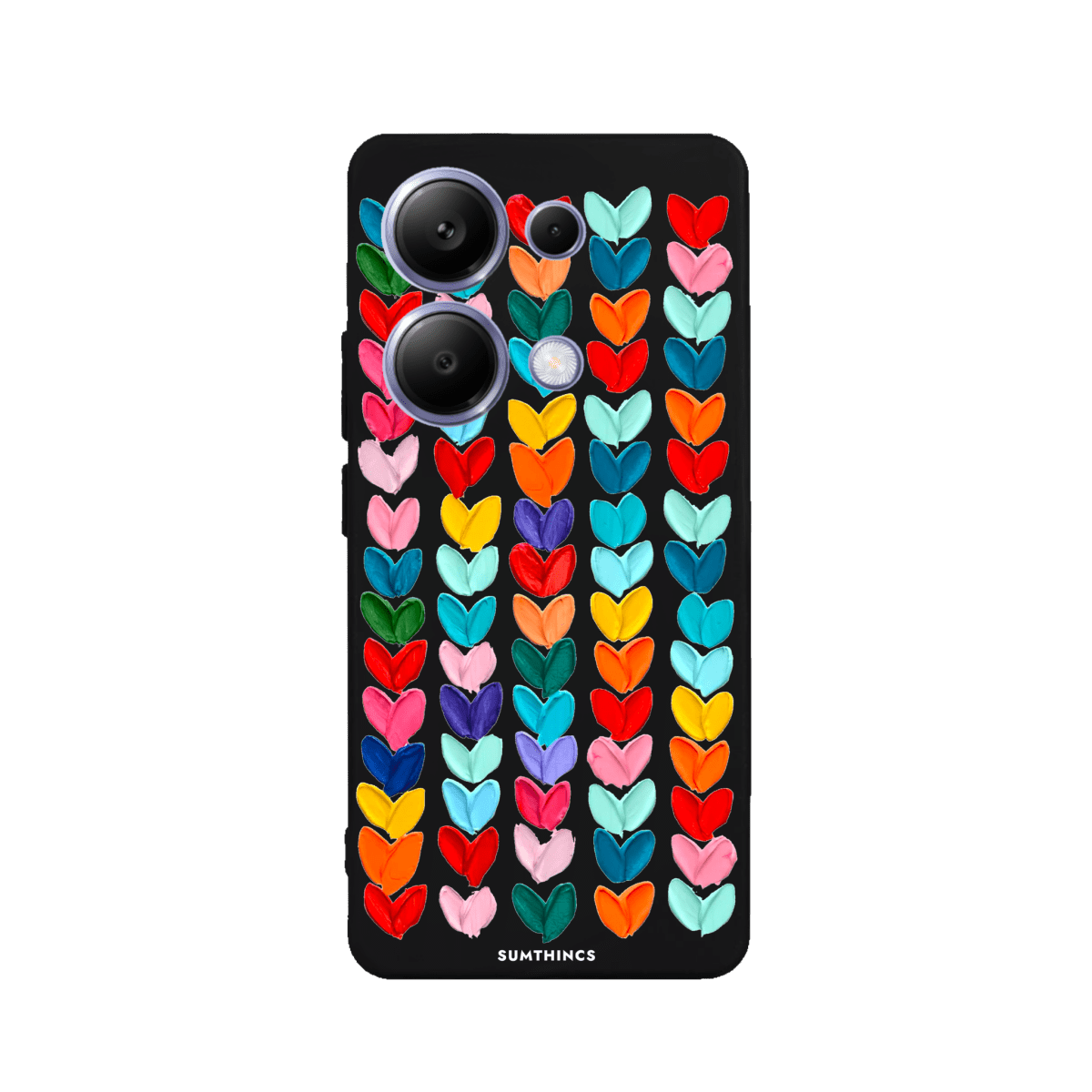 Xiaomi Redmi Note 14 Lovestorm Premium Telefon Kılıfı Siyah - SUMTHINCS