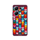 Xiaomi Redmi Note 14 Lovestorm Premium Telefon Kılıfı Bordo - SUMTHINCS