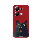 Xiaomi Redmi Note 14 Meoww Premium Telefon Kılıfı Kırmızı - SUMTHINCS