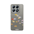 Xiaomi Redmi Note 14 Neon Fish Premium Telefon Kılıfı Gri - SUMTHINCS