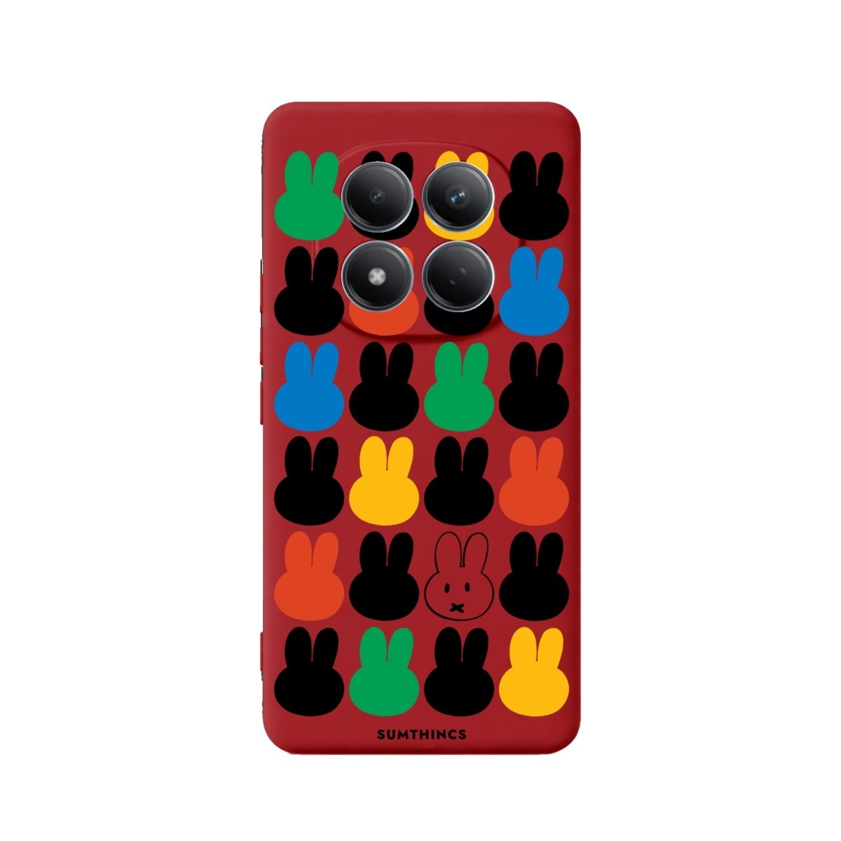 Xiaomi Redmi Note 14 Pro Bunify Premium Telefon Kılıfı Kırmızı - Sumthincs