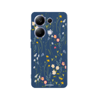 Xiaomi Redmi Note 14 Pro Eternal Garden Premium Telefon Kılıfı Pasifik Mavi - SUMTHINCS