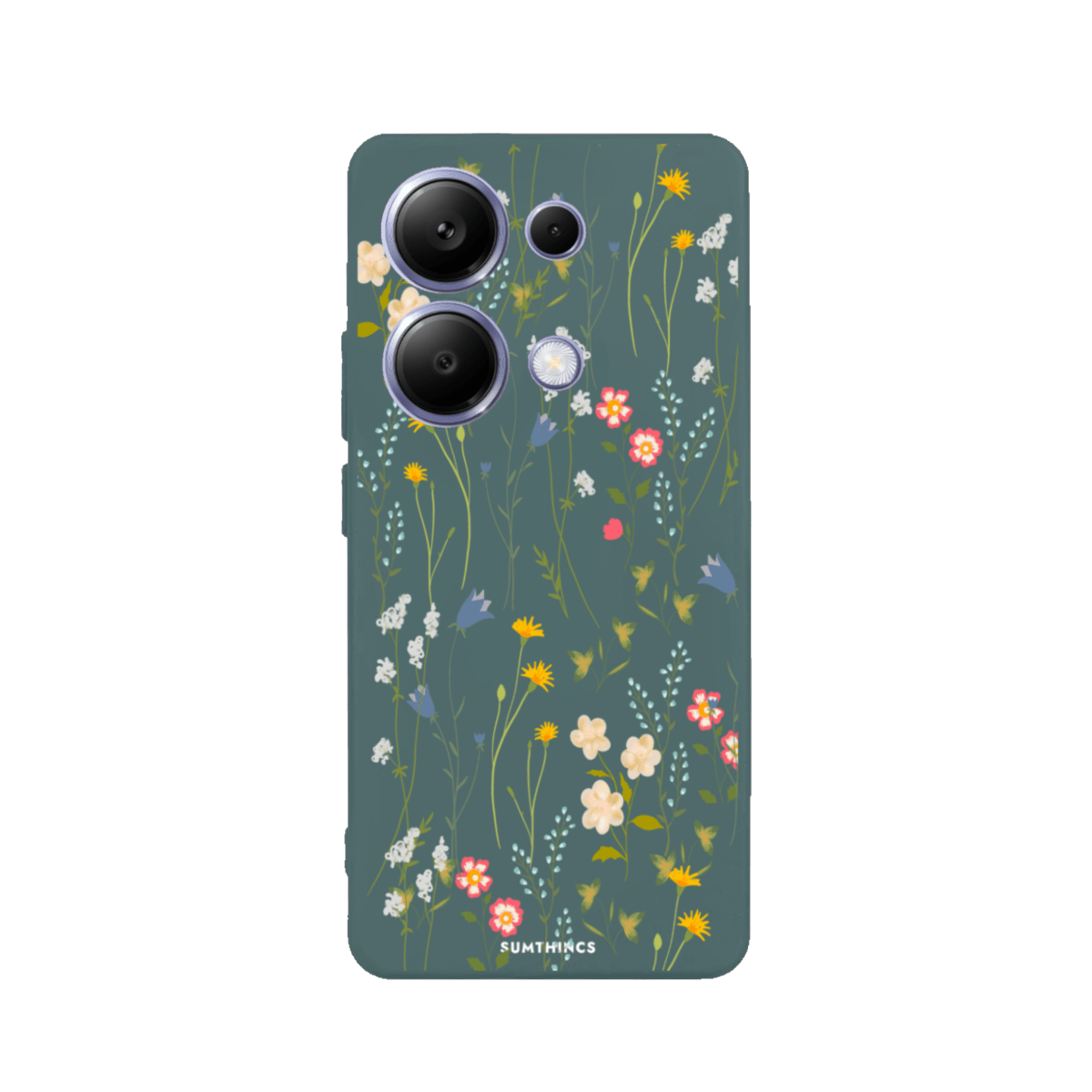 Xiaomi Redmi Note 14 Pro Eternal Garden Premium Telefon Kılıfı Kaktüs Yeşili - SUMTHINCS