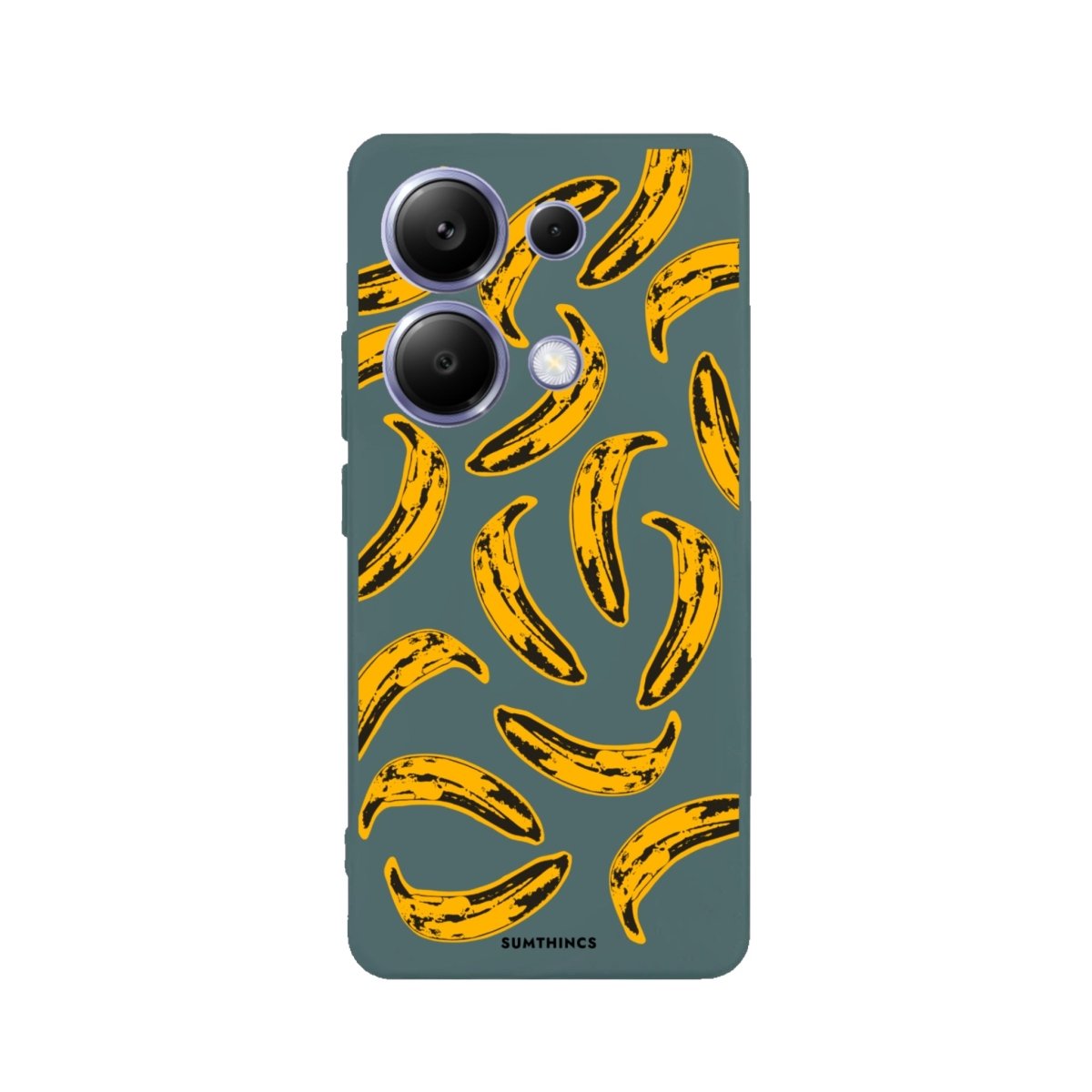 Xiaomi Redmi Note 14 Pro Plus 5G Bananas Premium Telefon Kılıfı Kaktüs Yeşili - SUMTHINCS