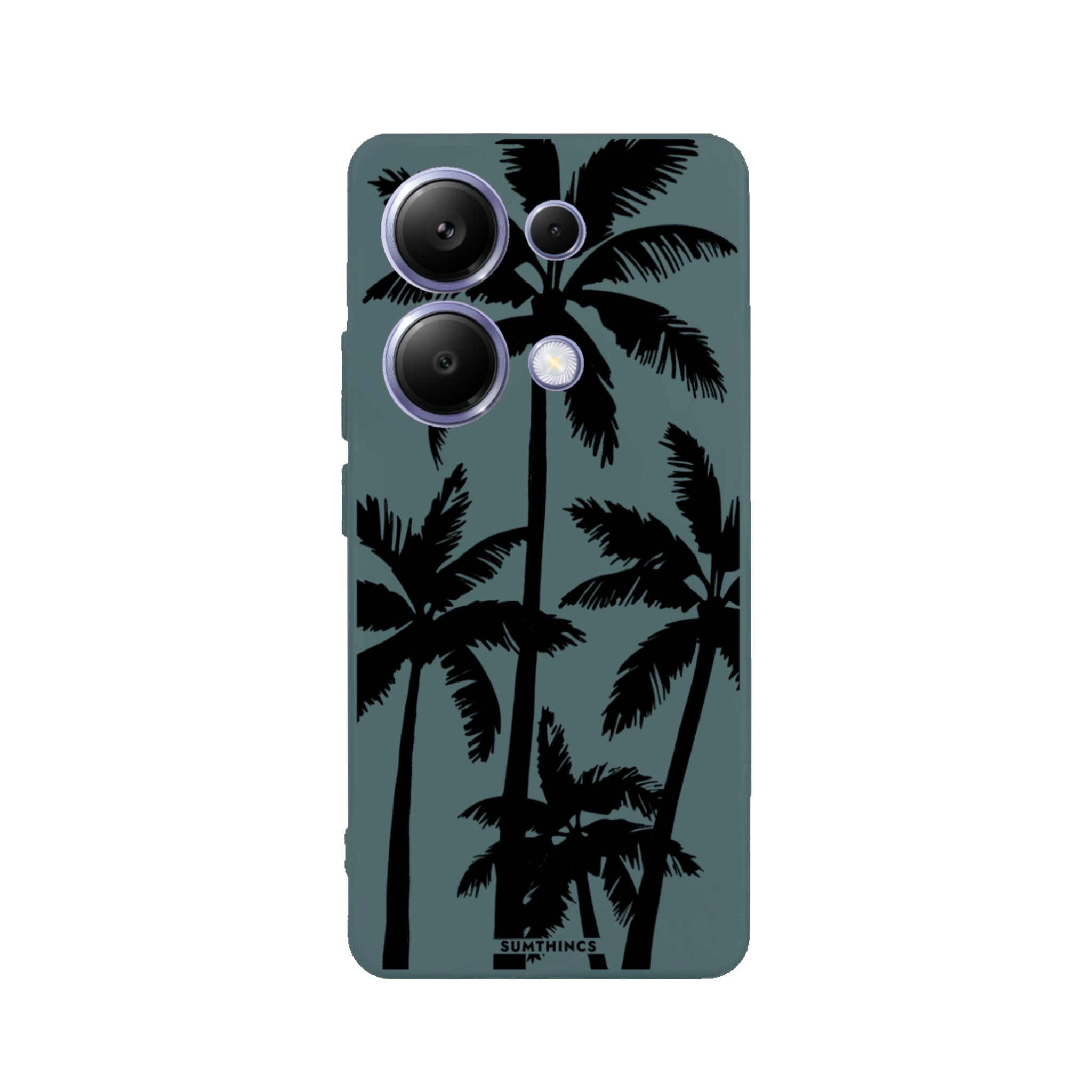 Xiaomi Redmi Note 14 Pro Plus Palm Trees Premium Telefon Kılıfı Kaktüs Yeşili - SUMTHINCS