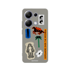 Xiaomi Redmi Note 14 Somewhere Premium Telefon Kılıfı Gri - SUMTHINCS