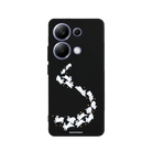 Xiaomi Redmi Note 14 Starry Bunnies Premium Telefon Kılıfı Siyah - SUMTHINCS