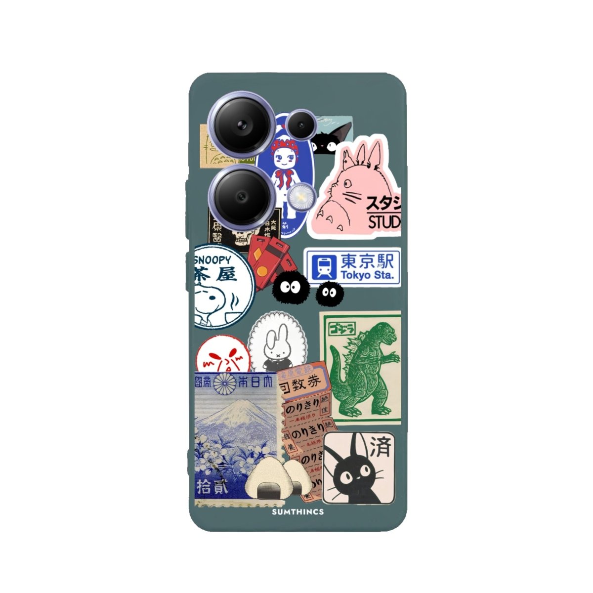 Xiaomi Redmi Note 14 Tokyobook Premium Telefon Kılıfı Kaktüs Yeşili - Sumthincs