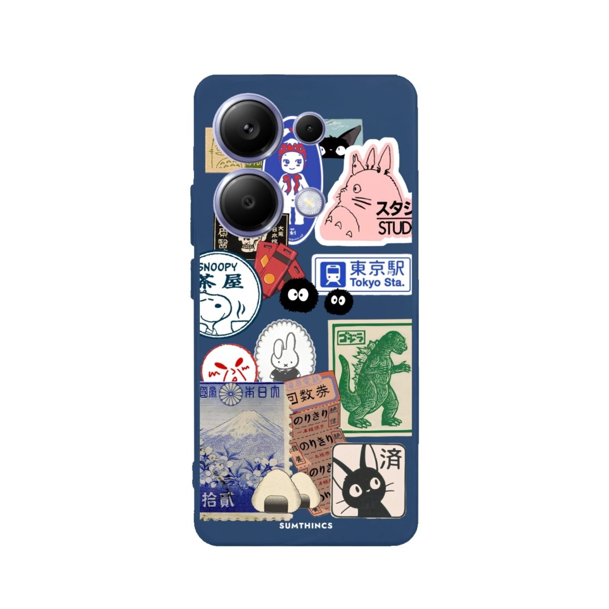 Xiaomi Redmi Note 14 Tokyobook Premium Telefon Kılıfı Pasifik Mavi - Sumthincs