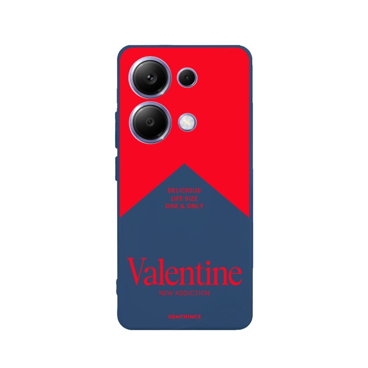 Xiaomi Redmi Note 14 Valentine Premium Telefon Kılıfı Pasifik Mavi - SUMTHINCS