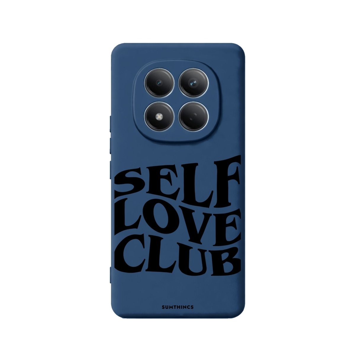 Xiaomi Self Love Club Premium Telefon Kılıfı Pasifik Mavi - Sumthincs