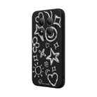 Xiaomi Silver Doodles Premium Telefon Kılıfı Gri - Sumthincs