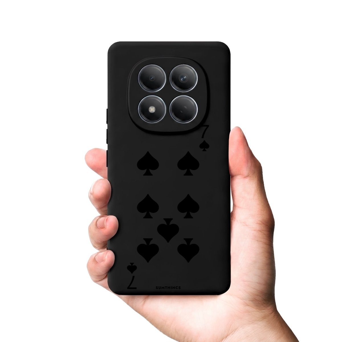 Xiaomi Spade7 Premium Telefon Kılıfı Gri - Sumthincs