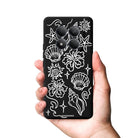 Xiaomi Summer Sketch Premium Telefon Kılıfı Gri - Sumthincs