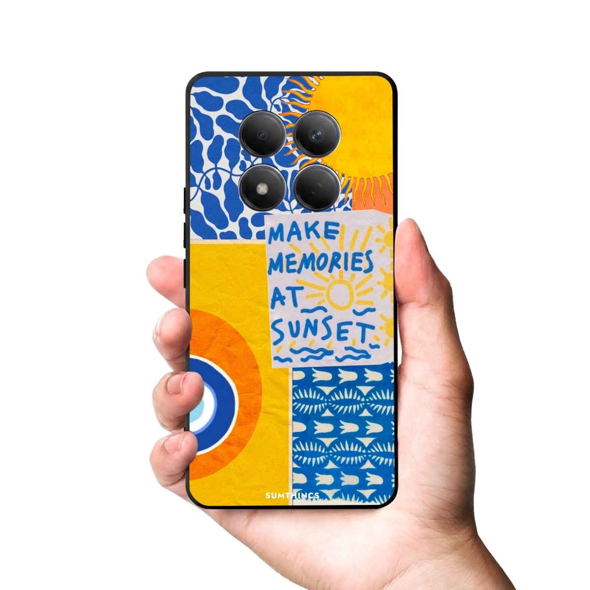 Xiaomi Sunset Collage Premium Telefon Kılıfı - Sumthincs