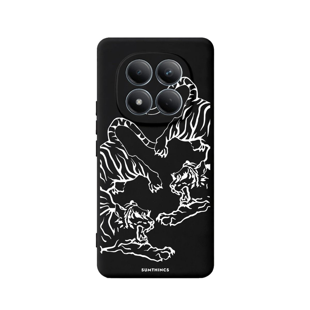 Xiaomi Tigers Premium Telefon Kılıfı Siyah - Sumthincs