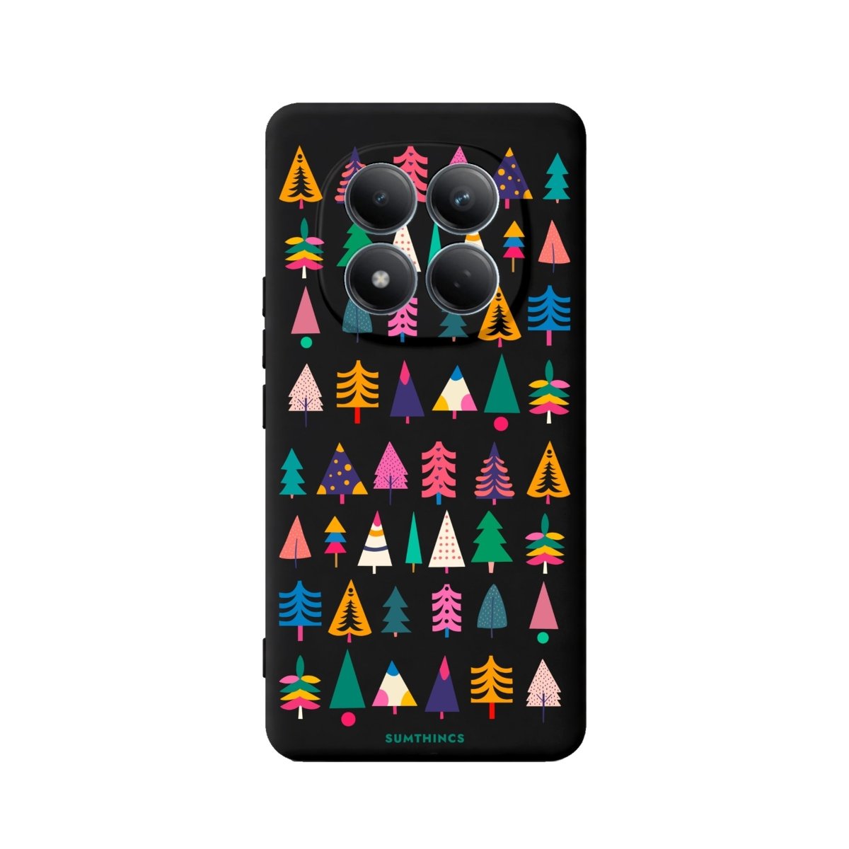 Xiaomi Tiny Trees Premium Telefon Kılıfı Siyah - Sumthincs