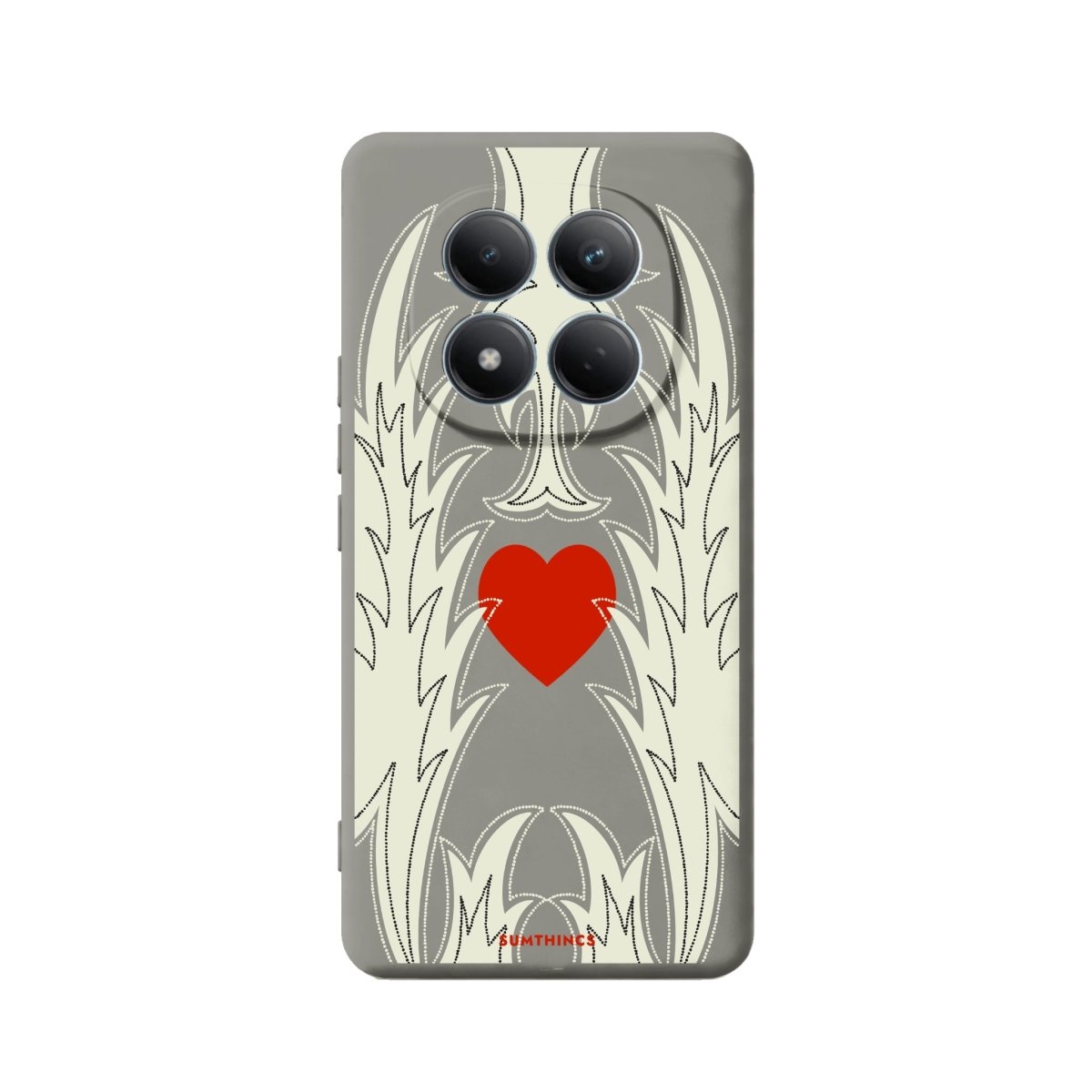 Xiaomi Wildheart Premium Telefon Kılıfı Gri - Sumthincs