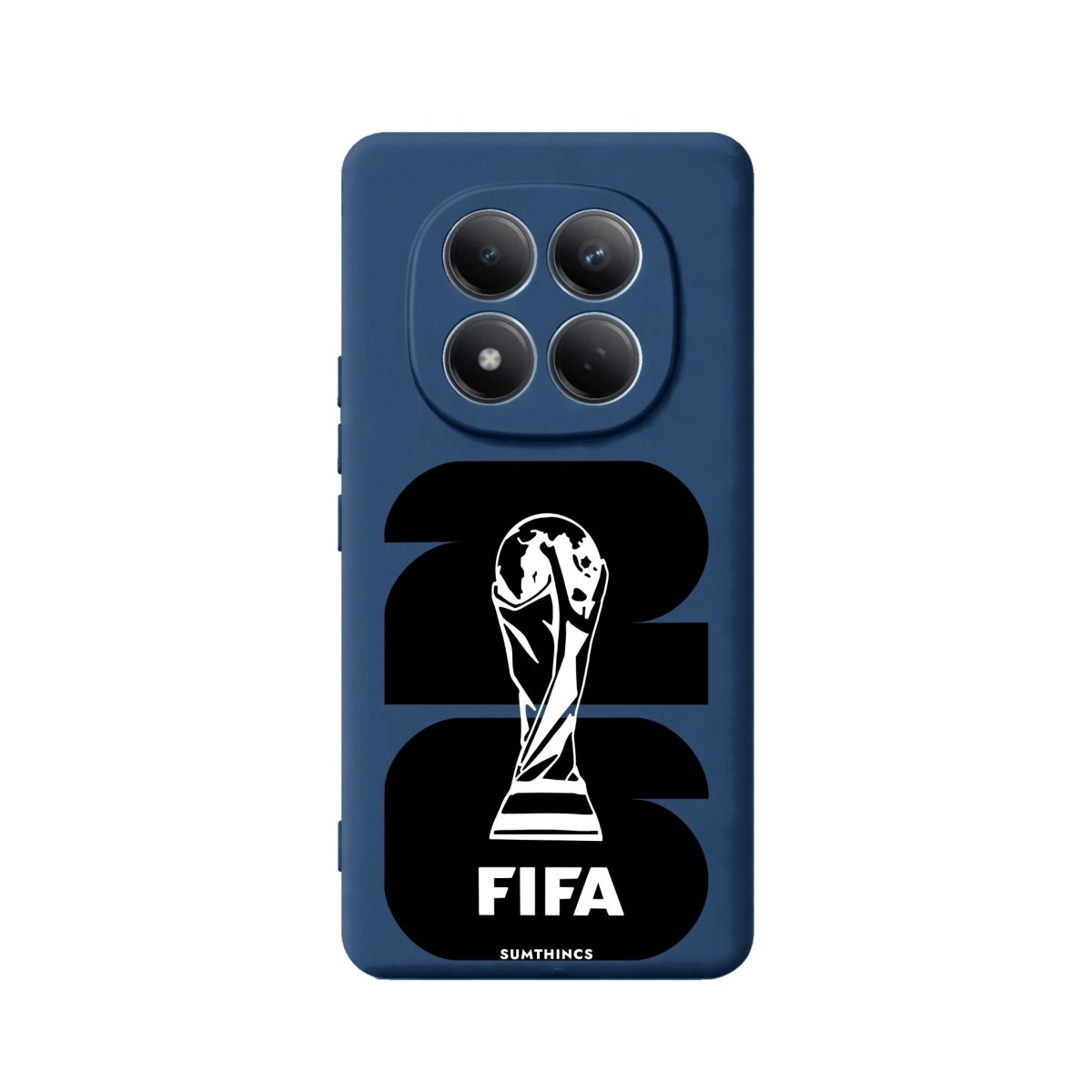 Xiaomi World Cup 26 Premium Telefon Kılıfı Pasifik Mavi - Sumthincs