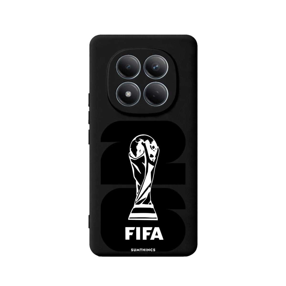 Xiaomi World Cup 26 Premium Telefon Kılıfı Siyah - Sumthincs