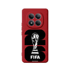 Xiaomi World Cup 26 Premium Telefon Kılıfı Kırmızı - Sumthincs
