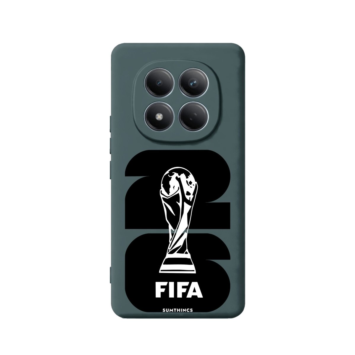 Xiaomi World Cup 26 Premium Telefon Kılıfı Kaktüs Yeşili - Sumthincs
