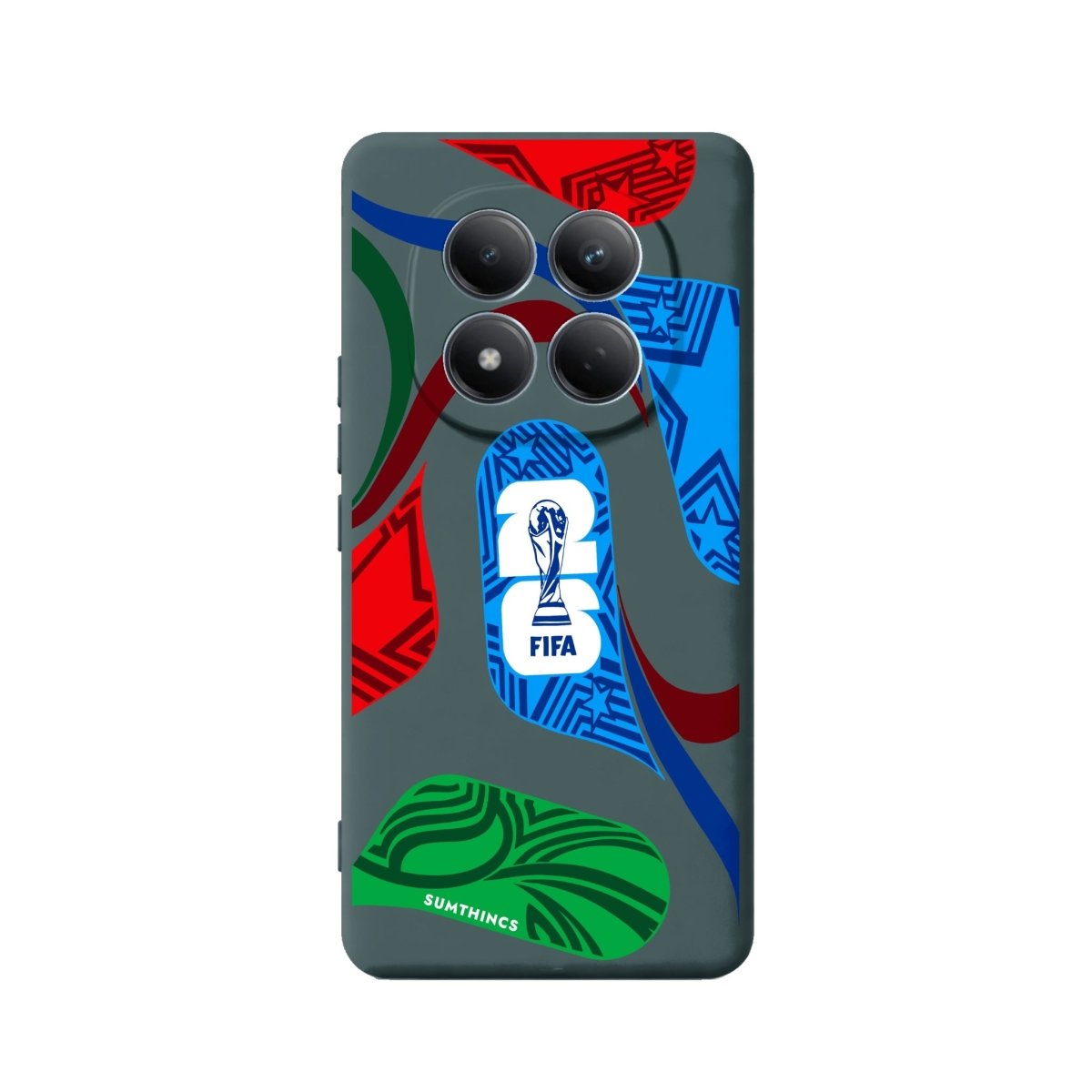 Xiaomi World Cup Ball Premium Telefon Kılıfı Kaktüs Yeşili - Sumthincs